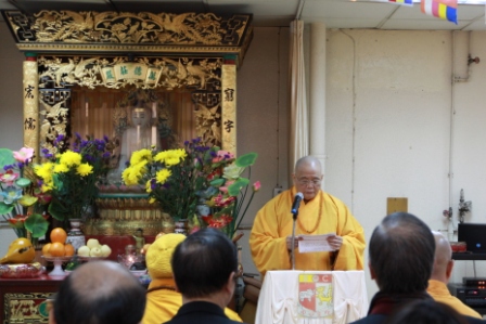紹根長老致詞 紹根長老致詞
